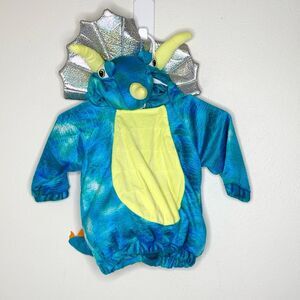Hide & Eek Target Dinosaur One Piece Halloween Costume Triceratops - Toddler US